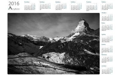 Mustavalkoiset vuosikalenterit | Kattava valikoima laadukkaita vuosikalentereita